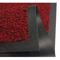 Грязезащитный ковер Профи Люкс красный